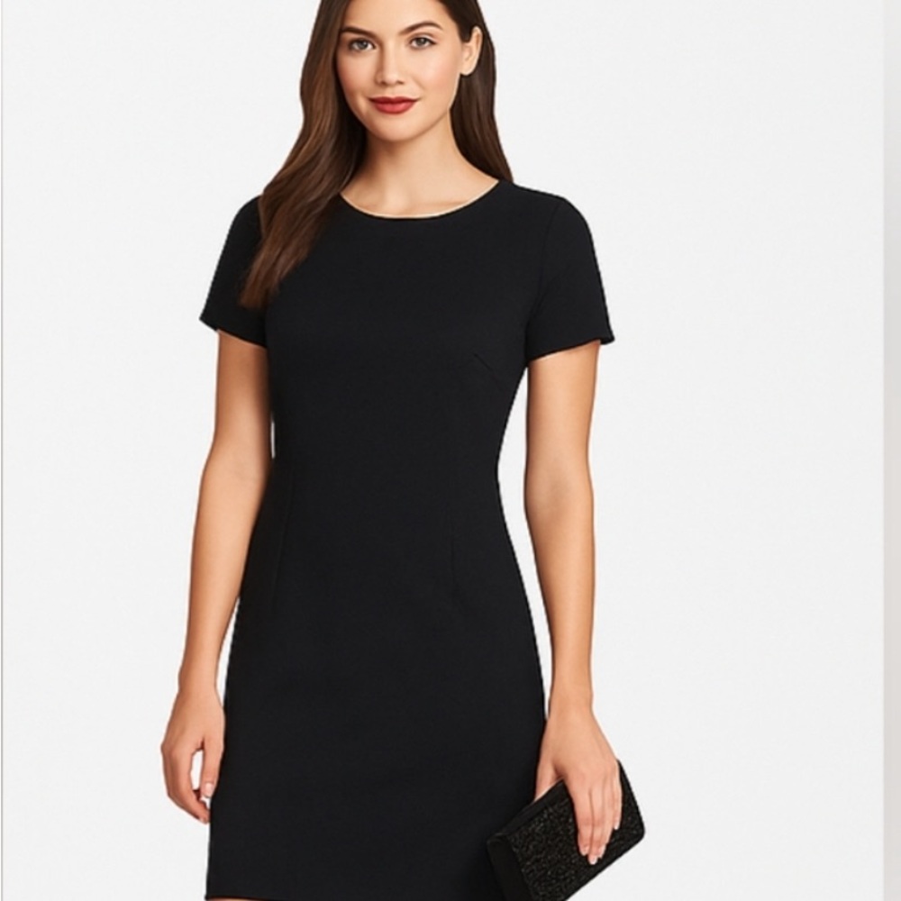 Spanx Black Short Sleeve Dress